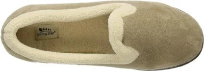 Zapatilla antideslizante Spring Step Isla talla 7 marrón micro gamuza terciopelo🍂Espuma de memoria nube Foto 1 de 4