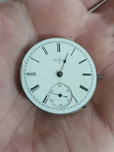 Antique 1888 Elgin Grade 101 Pocket Watch Movement Parts/Repair 6s 11j USA - Picture 1 of 2