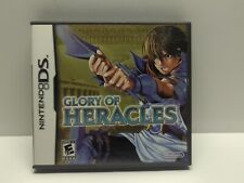 Glory of Heracles (Nintendo DS)  COMPLETE AUTHENTIC TESTED MINTY! FAST SHIPPER 
