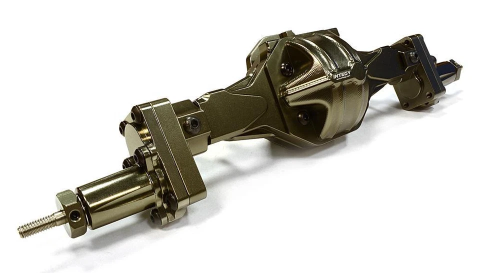 Eje trasero completo T5 Hi-Lift caja de cambios para SCX-10, Dingo, Honcho y Jeep Foto 1 de 4