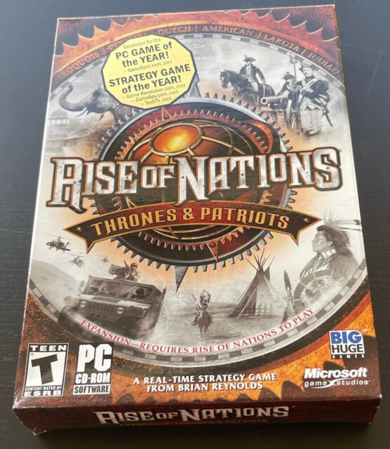 Диск Rise of Nations Thrones and Patriots (PC) - «VIOLITY»