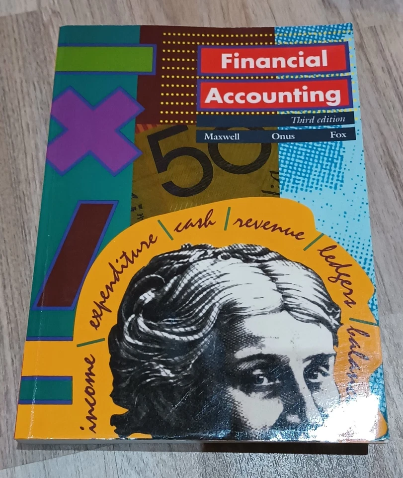 Financial Accounting by Maxwell, ONUS FOX (Paperback, 1997), Like New Ship Perth - Image 1 of 1