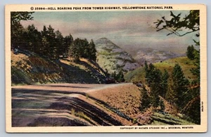 Postal de Hell Roaring Peak from Tower Highway Parque Nacional de Yellowstone Wyoming - Imagen 1 de 2