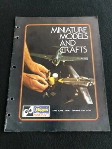 HASEGAWA MINIATURE MODELS AND CRAFTS (1990's) Catalog. - Picture 1 of 5