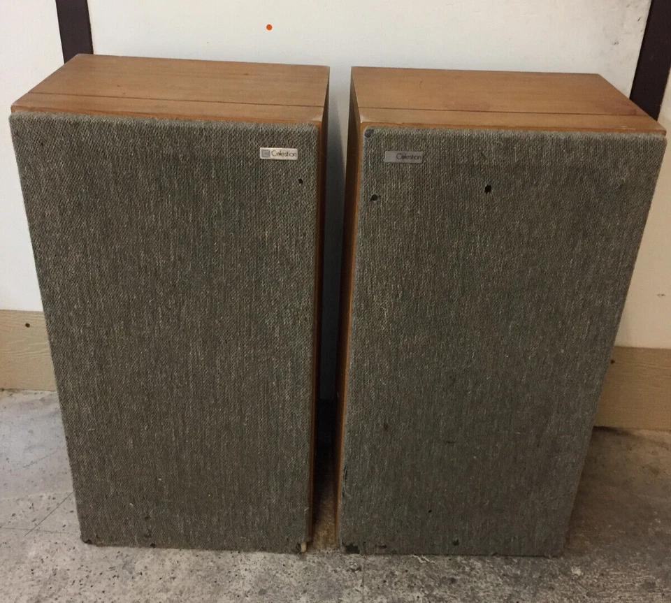 Altavoces de pie con woofer Celestion Ditton 442 8 ohmios 3 vías 12", par de vintage Foto 1 de 4