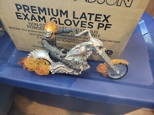 2006 marvel hasbro ghost rider & flame motorcycle WORKS Lights Sound
