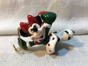 Walt Disney Mickey & Co meraviglioso Winterland Minnie Mouse pattini ornamento 653098 - Foto 1 di 6