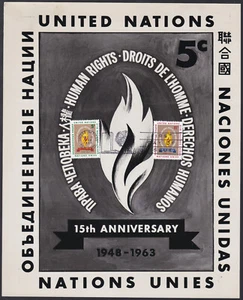 UN New York Sc121 Universal Declaration of Human Rights, Photo Essay 1 - Picture 1 of 2