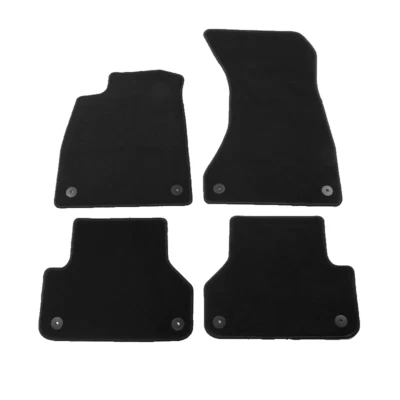 Alfombrillas traseras negras de nailon negras para Audi A5 RS5 S5 18-24 Sportback Foto 1 de 4