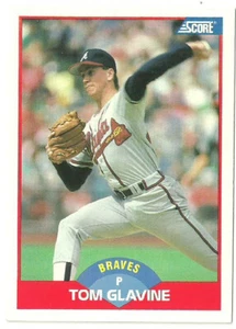 TOM GLAVINE ATLANTA BRAVES #442 - Puntuación Casi Nuevo - Como Nuevo 1989 - Imagen 1 de 2
