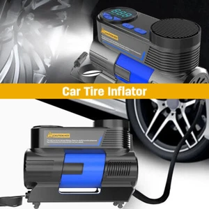 Tire Inflator Heavy Duty 12V Portable 150PSI Car Tyre Auto Pump Air Compressor - Picture 1 of 19