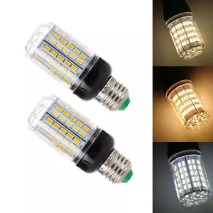 2X LED Corn Bulbs E27 E14 B22 5730 SMD 9W 12W 15W 20W 25W 30W 35W Lights Lamps - Picture 1 of 19