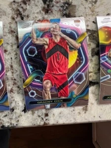 2023-24 TOPPS CHROME COSMIC ROOKIE CARD TORONTO RAPTORS GRADEY DICK #162 - Picture 1 of 1