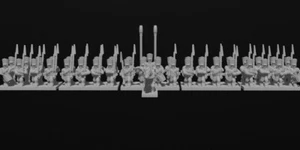 48x 15mm/1:100th Prussian Infantry in Covered Shakos(Turner Miniatures) - Picture 1 of 2