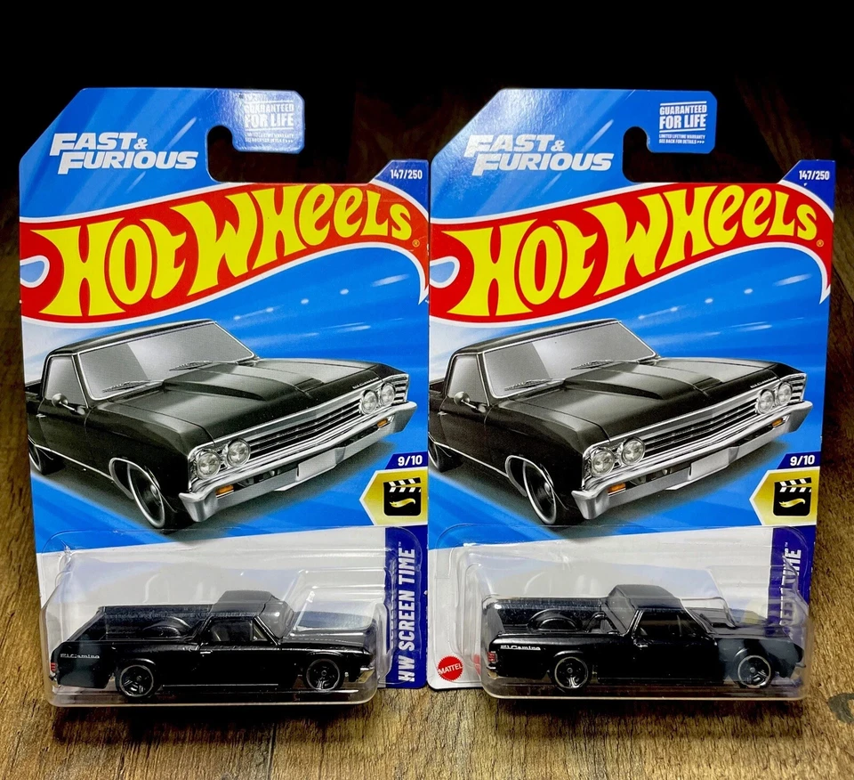 2025 Hot Wheels~Fast & Furious~G Case~Chevy El Camino**Lot of 2 - Image 1 of 1