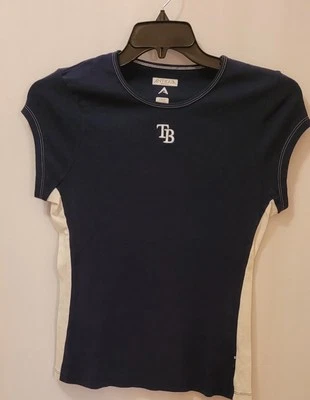 CAMISA/TOP MUJER TALLA L ANTIGUA TAMPA BAY AZUL MARINO Y BLANCO USADO Foto 1 de 4