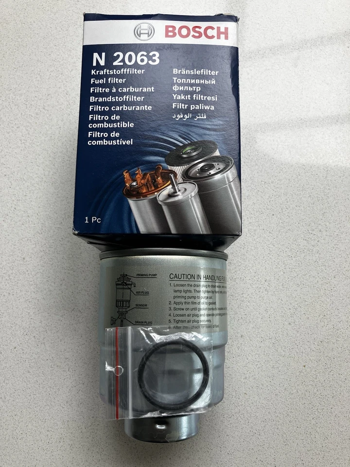 Bosch Premium Fuel Filter N2063 F026402063 - Image 1 of 1