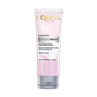 L'Oreal Paris Glycolic 亮白日发泡洁面乳 - 100ml — 第 1/4 张图片