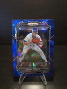 Panini Prizm 2023 - Mark Grace #214 Blue Ice Prizm - Imagen 1 de 2