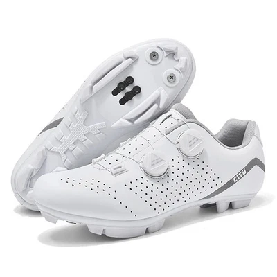 Bicycle Professional Cycling Shoes Men Road Cross-country Mountain Bike Sneakers - Image 1 of 4