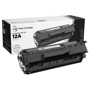 LD Comp Black Laser Toner Cartridge for HP 12A Q2612A LaserJet 1010 1012 1015 - Picture 1 of 9