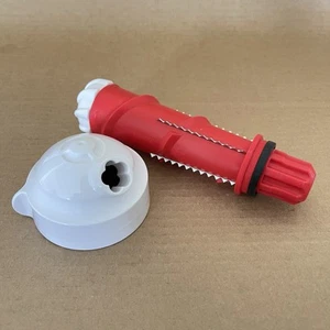 Tupperware Fusion Master Sorbete Accesorio Juego de Repuesto Hoja + Caño Nuevo - Imagen 1 de 8