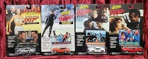 4X JOHNNY LIGHTNING JAMES BOND 007 DIE-CAST CARS DIECAST CAR LOT NIP TOY TOYS - Picture 1 of 13