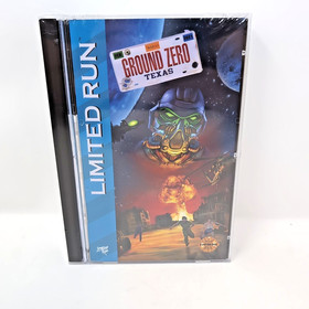 Ground Zero Texas (Sega CD, Limited Run) Brand New Sealed Retro Like LRG Game