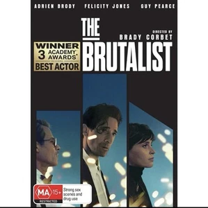 The Brutalist DVD BRAND NEW | REGION 4 | FREE POST - Picture 1 of 1