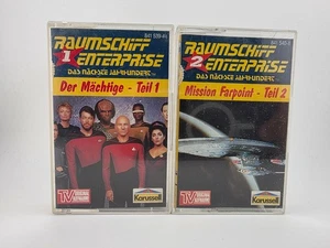 Raumschiff Enterprise Das nächste Jahrhundert 1 + 2 Kassette MC Karussell - Picture 1 of 4