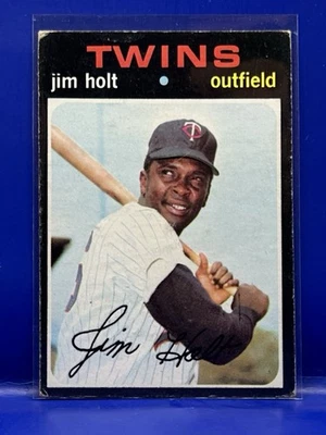 1971 Topps #7 Jim Holt Minnesota Twins - Image 1 of 2