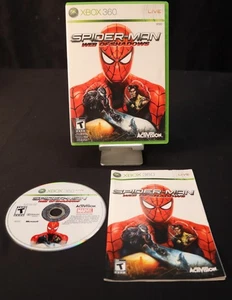 Spider-Man Web Of Shadows Microsoft Xbox 360 Complete CIB Tested - Bild 1 von 12