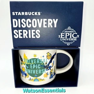 Starbucks Universal EPIC Universe Mug Cup Discovery Series 14oz Studios Orlando - Picture 1 of 7