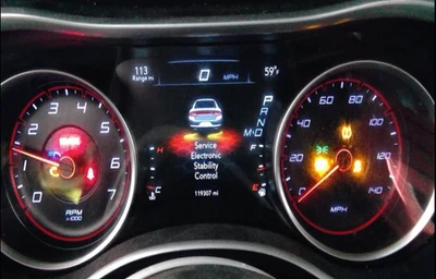 Dodge Charger 2016 cabezal velocímetro calibre grupo 68281415AB 💎 OEM 119 K 💎 Foto 1 de 4