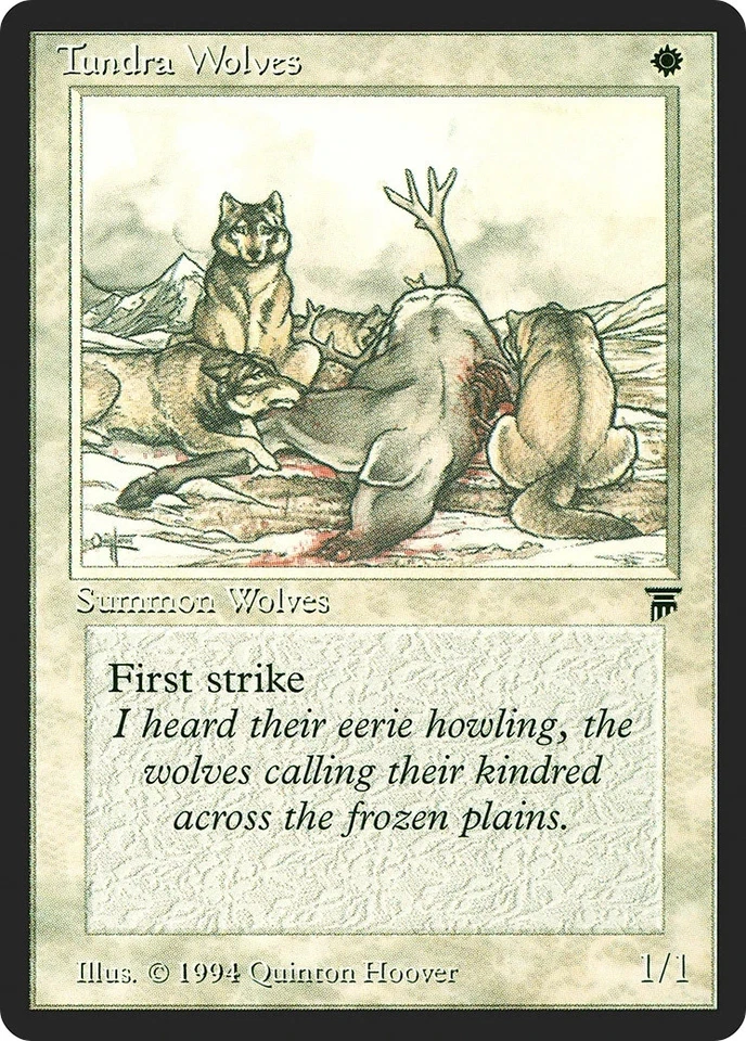 MTG - Tundra Wolves - Legends - Magic the Gathering - Image 1 of 1