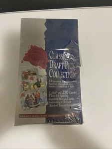 1991 Classic Draft Pick Collection Four Sport Box Sealed (36 Packs) - Bild 1 von 2