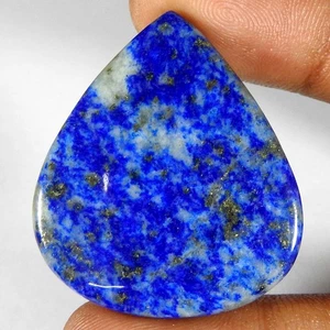 62,20 kt 100 % natürlicher exklusiver Lapislazuli Birne Cabochon lose Edelstein - Bild 1 von 3