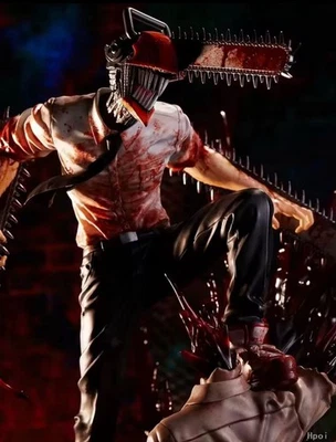 Action Figure Chainsaw Man Statua Da Collezione 28cm Nuova Denji Anime Manga - Immagine 1 di 3