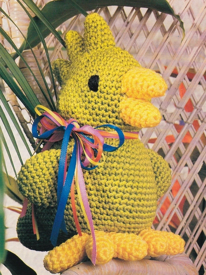 CUTE Baby Parrot/Toy/ Crochet Pattern INSTRUCTIONS ONLY - Image 1 of 1