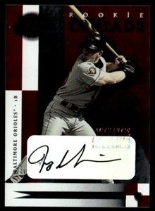 2001 Donruss Class of 2001 Crusade Autographs Jay Gibbons Auto 035/300 Baltimore