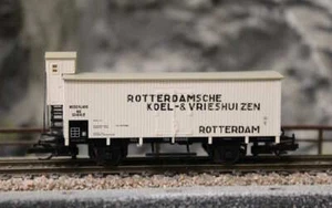 Tillig 17394 vagón frigorífico "Rotterdamsche Koel- & Vrieshuizen" NS - escala TT - nuevo - Imagen 1 de 4
