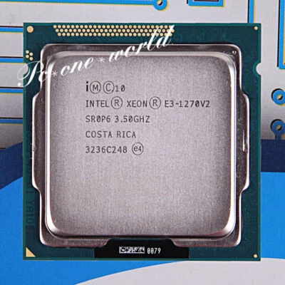Intel Xeon E3-1270 V2 CPU Quad-Core SR0P6 3.5 GHz 8M 5 GT/s LGA 1155 Processor - Image 1 of 2