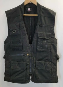 Rothco Vest Mens S Black Tactical Combat Plain Clothes Concealed Carry Pockets - Picture 1 of 11