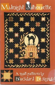 Midnight Silhouette (Quilt) by Blackbird quilt pattern - Picture 1 of 1
