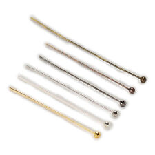 100 Piece 6 Colors Ball Head Pins Findings Accessories Jewelry Making 20-50mm