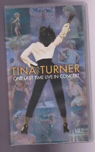 Tina Turner - One Last Time In Concert (VHS, 2000) Live Music Video tape