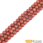 Gold Sandstone Gemstone 6/8/10mm Round Loose Spacer Beads For Jewelry Making 15"