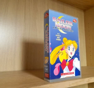 SAILOR MOON LA LUNA SPLENDE LA FESTA DEI FIORI VHS Bim Bum Bam CRISTINA D'AVENA - Foto 1 di 2