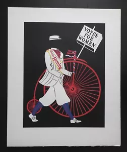 Robert Indiana, "Mother of Us All" Lithograph, Gloster Heming - Votes For Women - Picture 1 of 2
