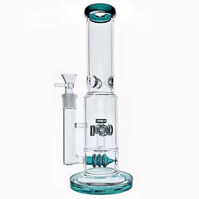 Bong de vidrio pesado de 13" percolado 1,9 lb bongs fumar cachimba pipa de agua tazón de 18 mm Foto 1 de 4